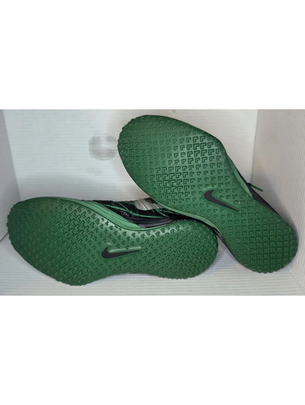 Nike Lunar TR1 NGR Men 11 Oregon Ducks Blk/Green Lunarlon Sneakers 654283-037